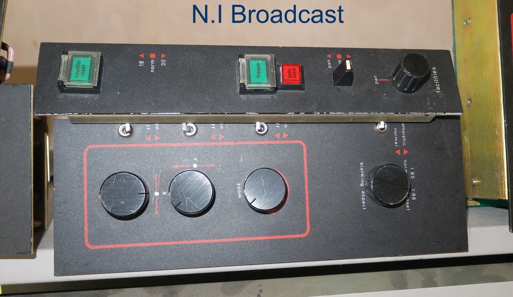 Rank cintel telecine remote panels / modules for desk all sold as shown include
