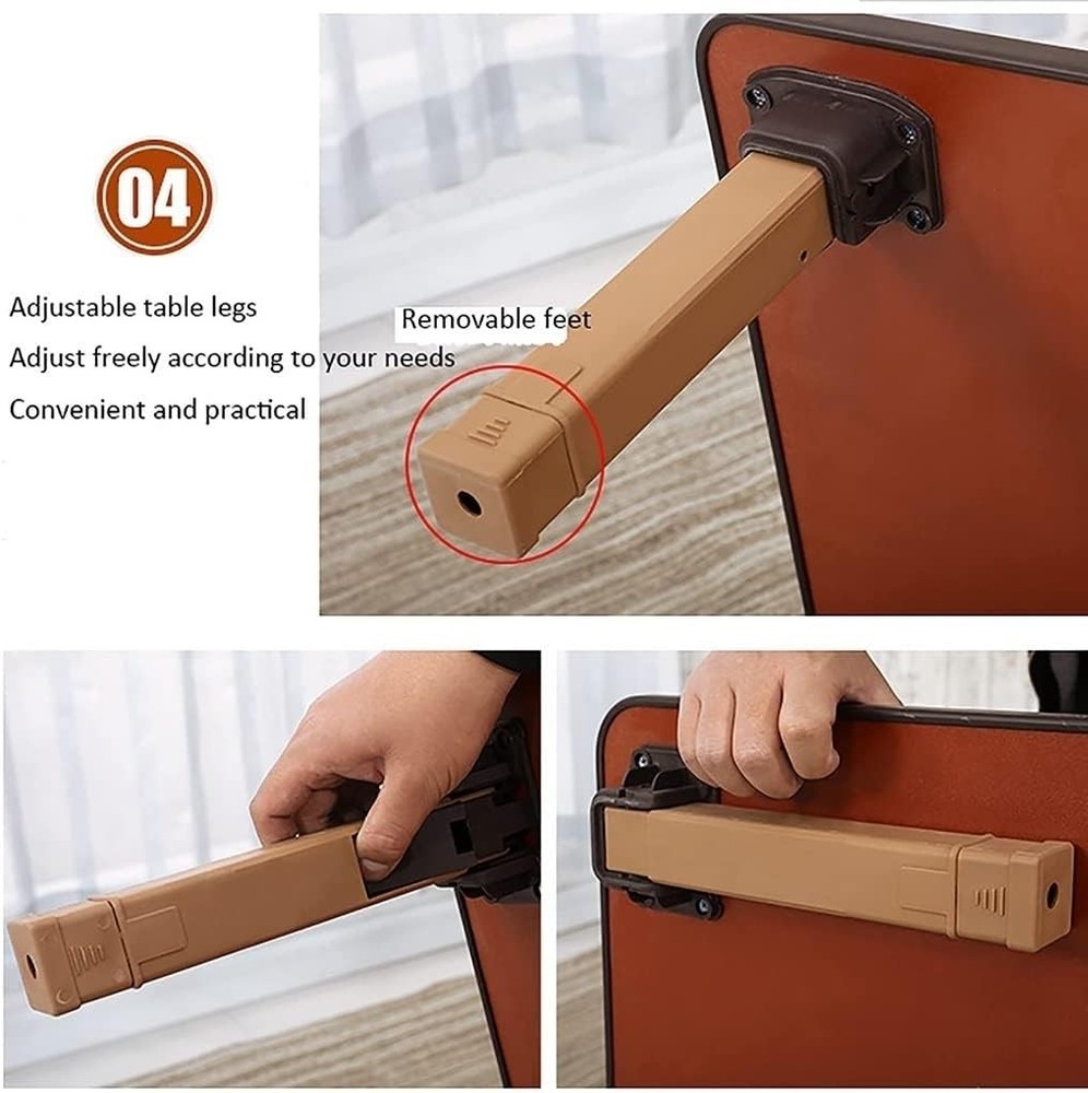 Japanese-Style Square Folding Tea Coffee Table Low Table Dining Table Study