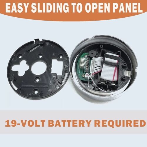 Gun Safe Lock Replacement with Swing Bolt Chrome Finish Electronic Safe Lock