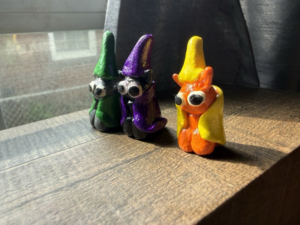 Handmade Wizard Cat Three Piece Set