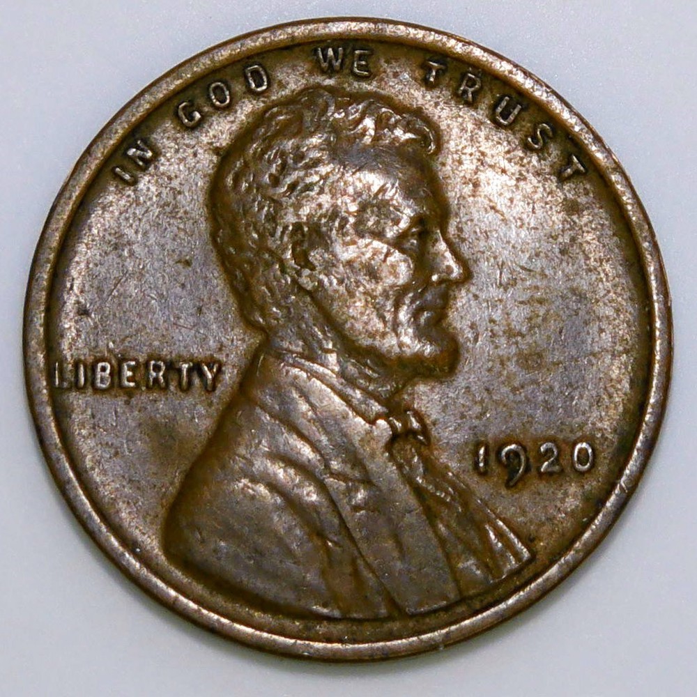 1920 Lincoln Wheat Cent XF k144