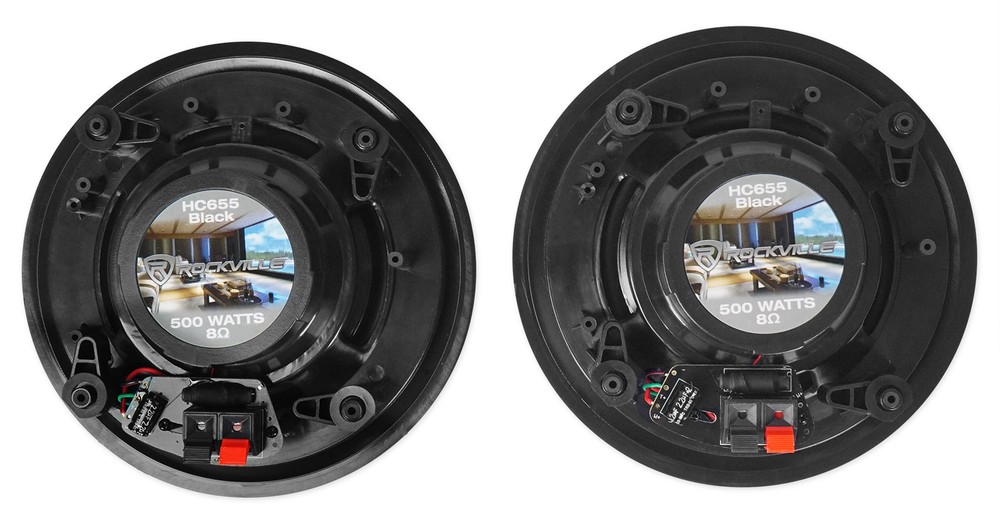 1500 Watt Home Karaoke Machine System+(2) 6.5" Black Ceiling Speakers
