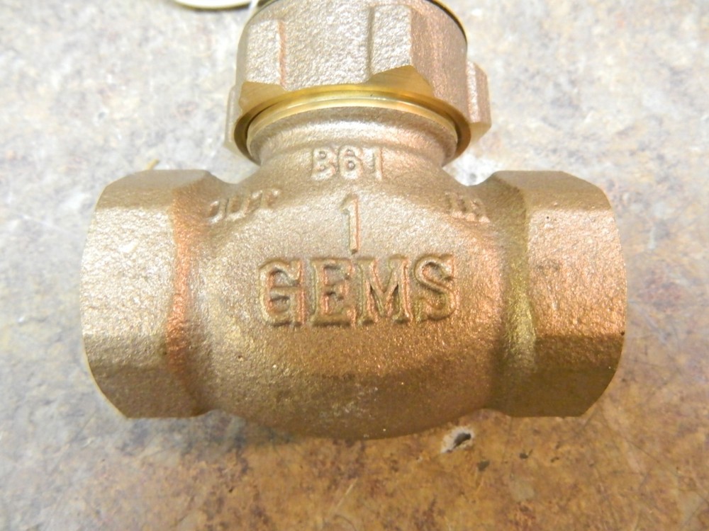 GEMS FS200 27054 Flow Switch 3 GPM Bronze 1" NPT