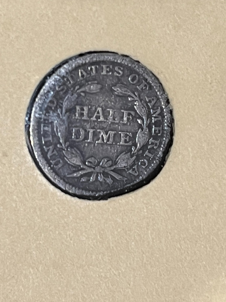 1852 Half Dime