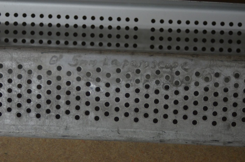 Sterilization Container Tray 16x3x2