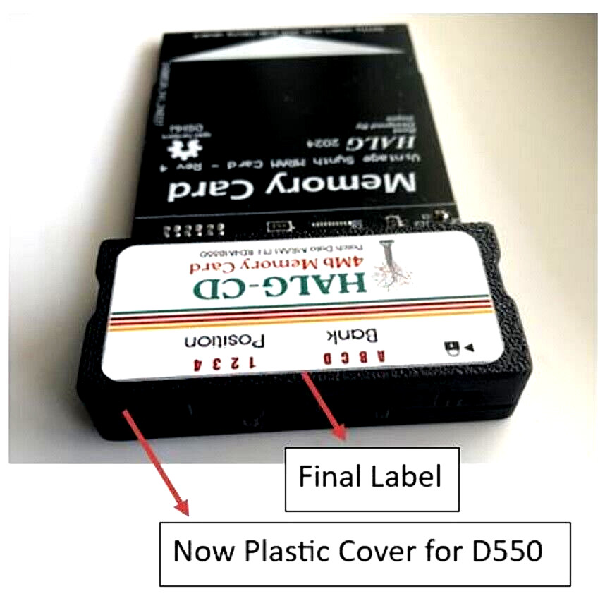 Roland D550 Memory Card with Original Patches 00-05 + PA-Decoder