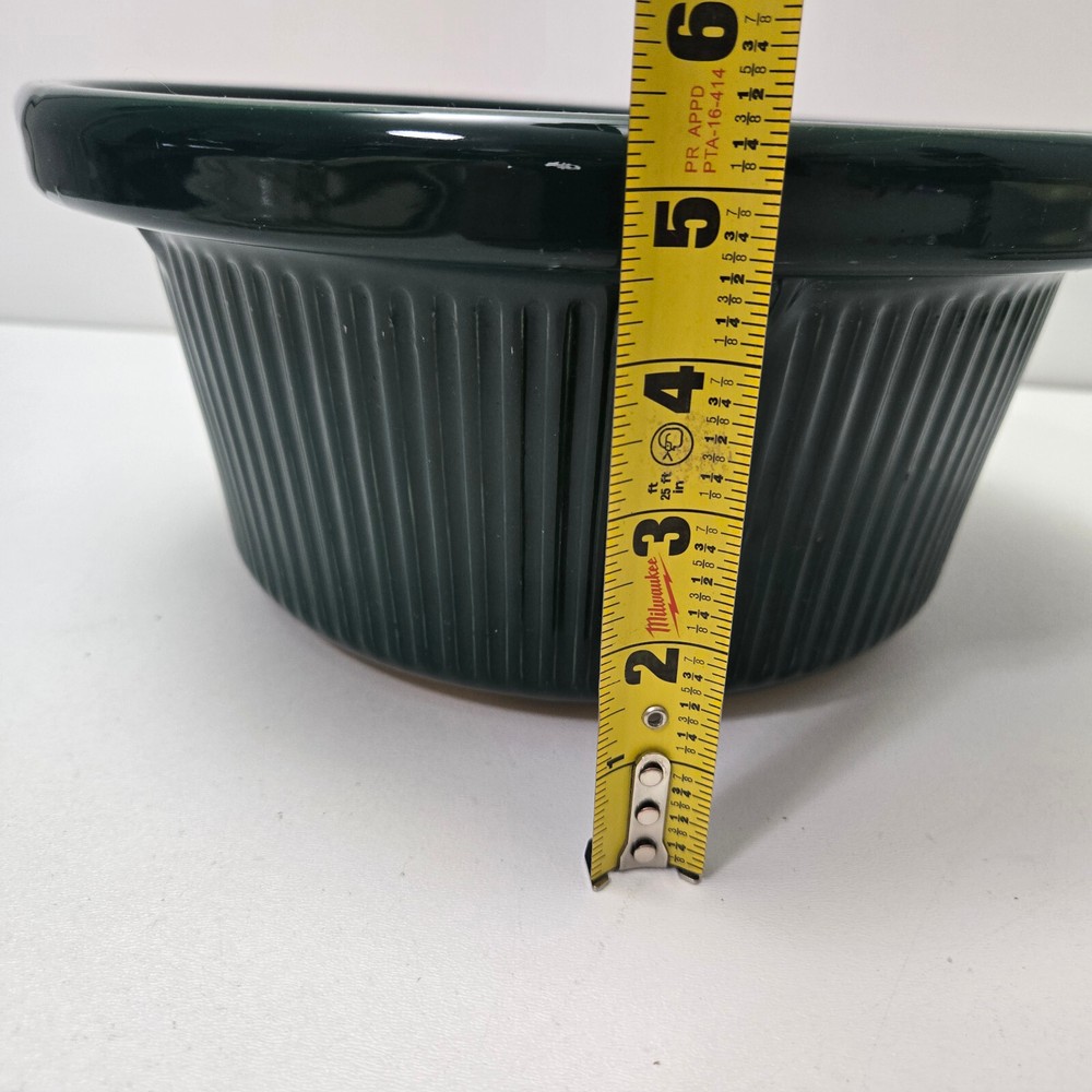 Original Crock Pot Rival 3355 5 qt Quart Replacement Ceramic Bowl Insert Green