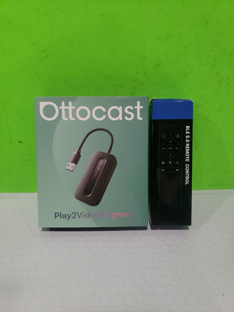 OTTOCAST Play2Video Express + Wireless Remote – Open Box