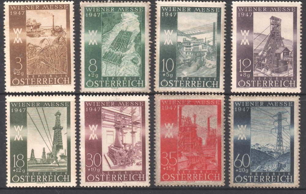 AUSTRIA 1947 INTERNATIONAL FAIR