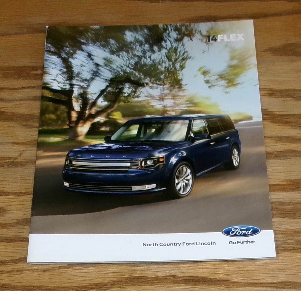 Original 2014 Ford Flex Sales Brochure 14 SE SEL Limited