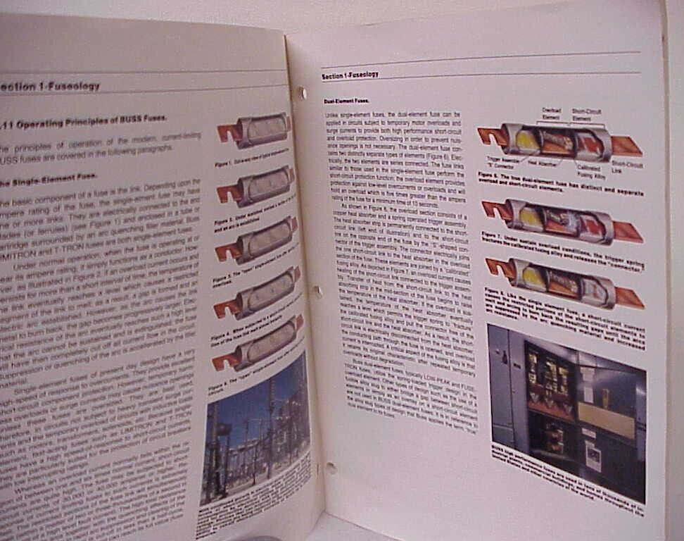 VINTAGE BUSS ELECTRICAL PROTECTION HANDBOOK 1981 SELECTING PROTECTIVE DEVICES