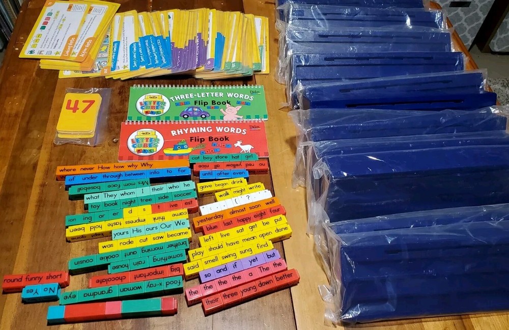 Learning Resources Reading Rods Sight Words Teaching. Large Set