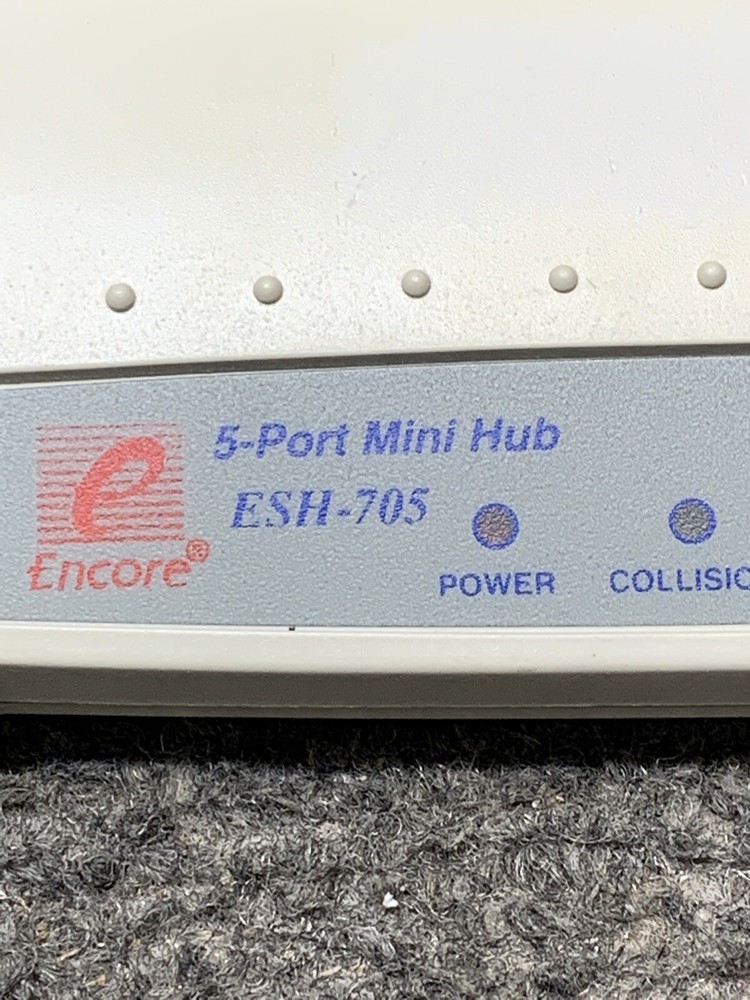 Encore 5 Port Ethernet Mini Hub ESH-705