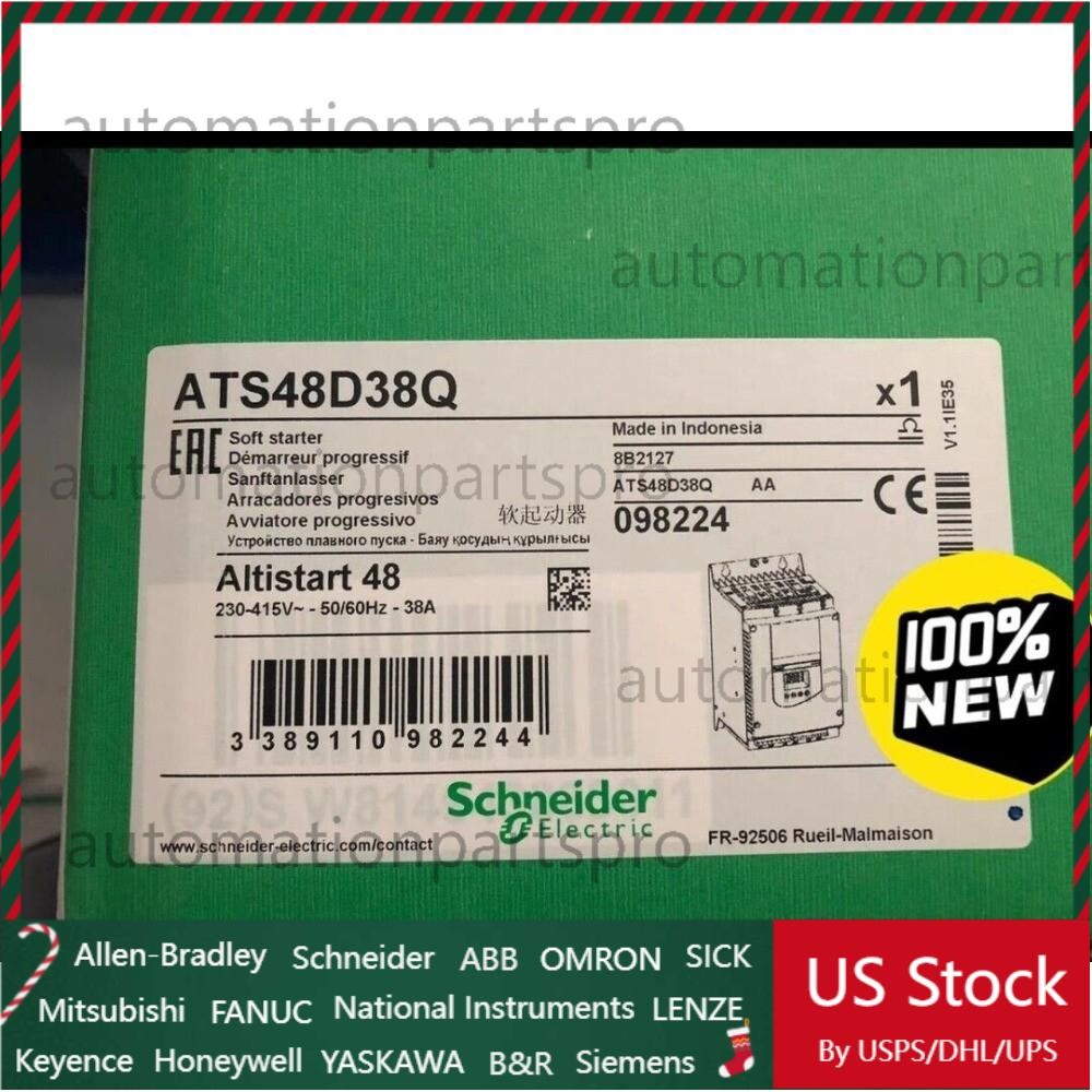 1PCS NEW ATS48D38Q Soft starter