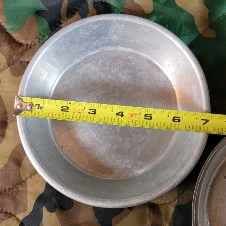 Palco Aluminum Mess Pot And Dish Vintage