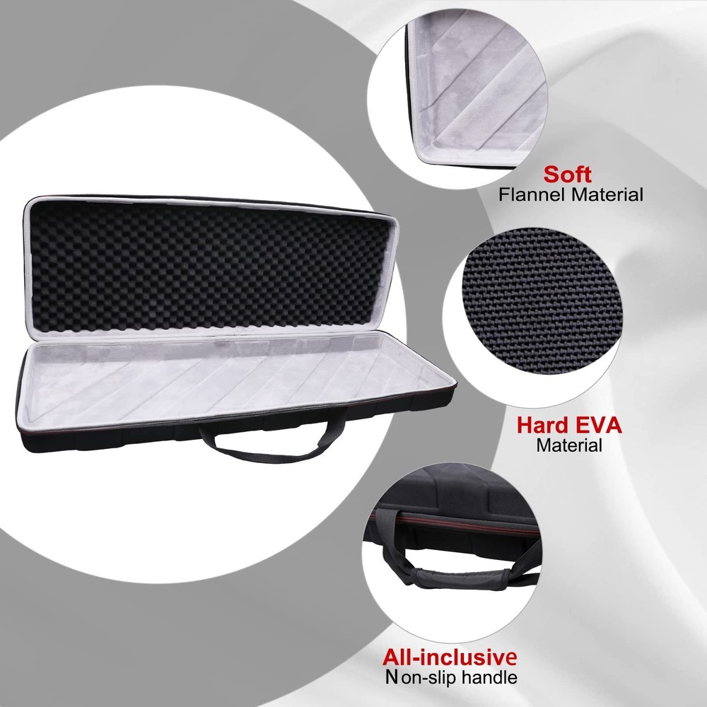 LTGEM Controller Case for Alesis V49 MKII USB MIDI Keyboard Controller, Hard ...