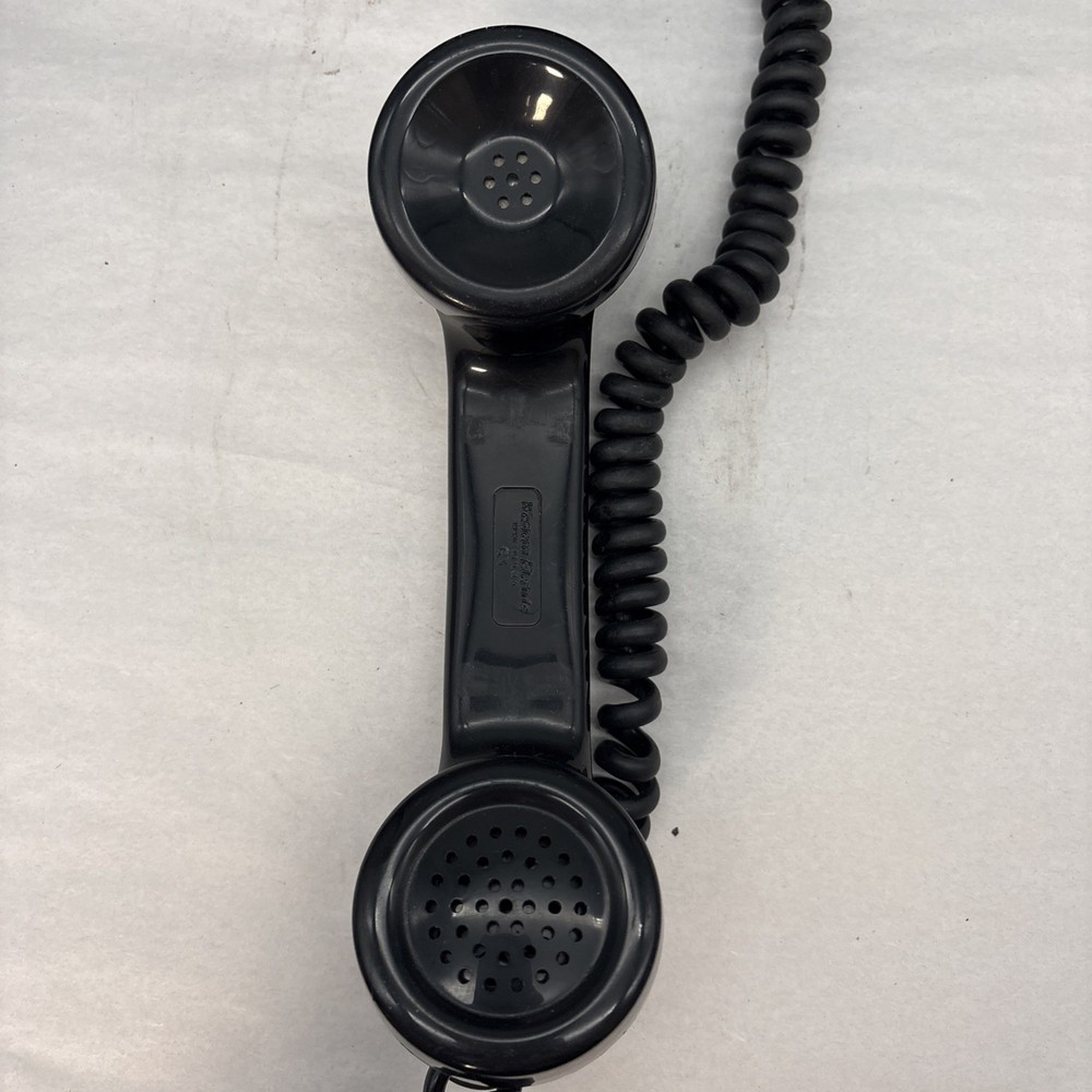 Vintage Bell System Rotary Dial Desk Telephone Black Untested