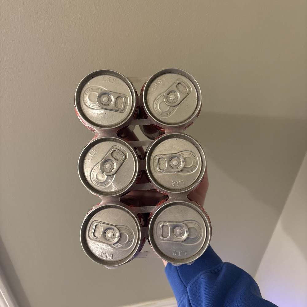 VINTAGE Stranger Things Dr. Pepper 6 Pack *Empty*