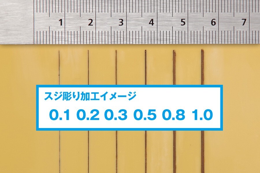 Wave HG Micro Chisel Scribing Individual Blade (Blade Width 1.0mm) HT-547