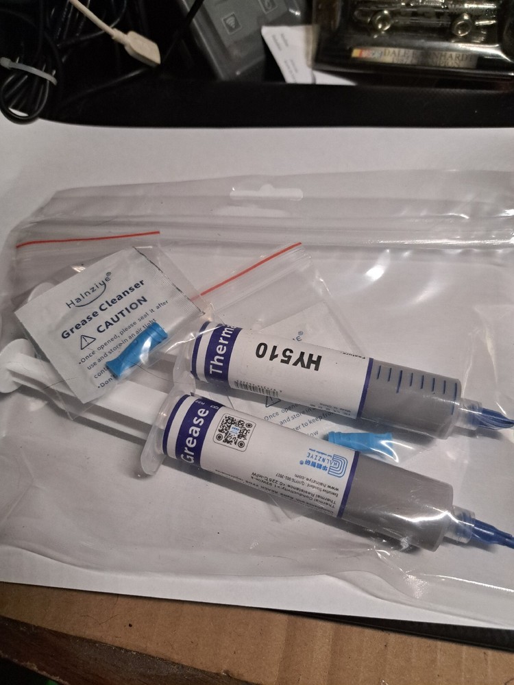 2x30g Hainziye Thermal Grease CPU GPU VGA LED Paste Compound