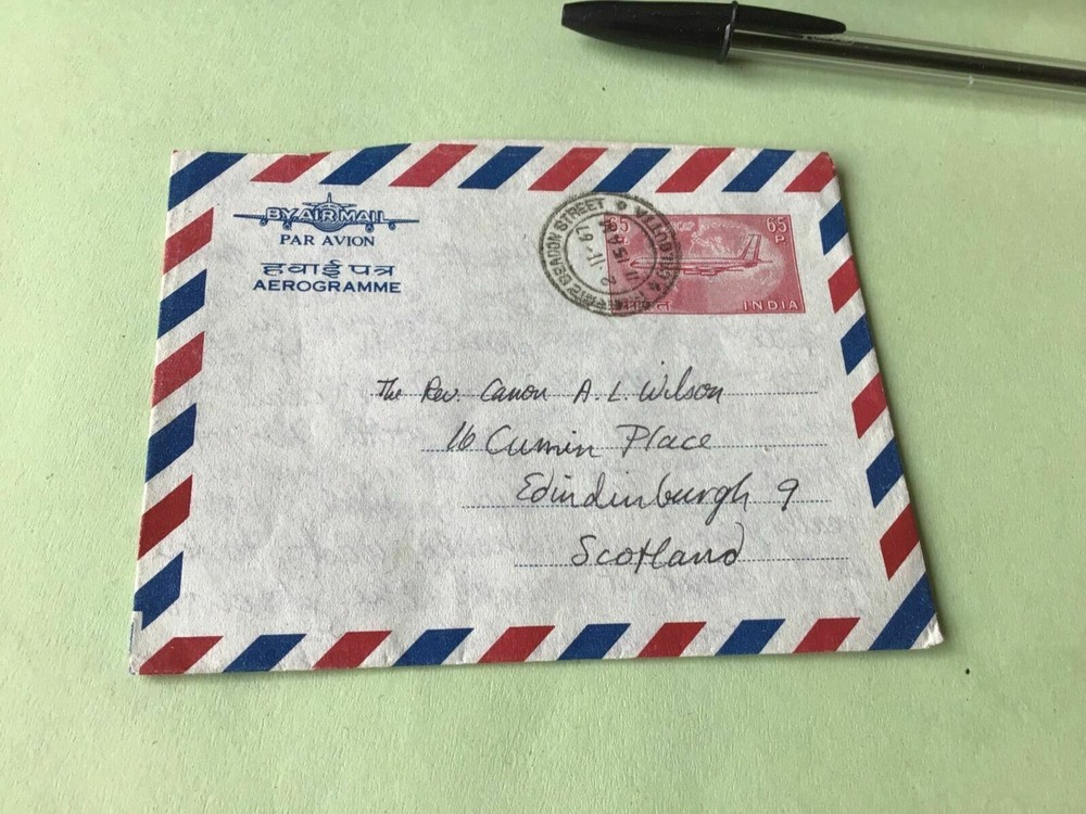 India Calcutta 1967 Aerogramme Ref 50767