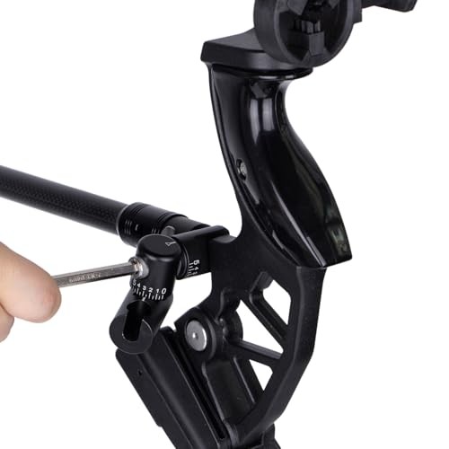 Single Side Adjustable Bow stabilizer, Shooting Single Side V-Bar QD Mount