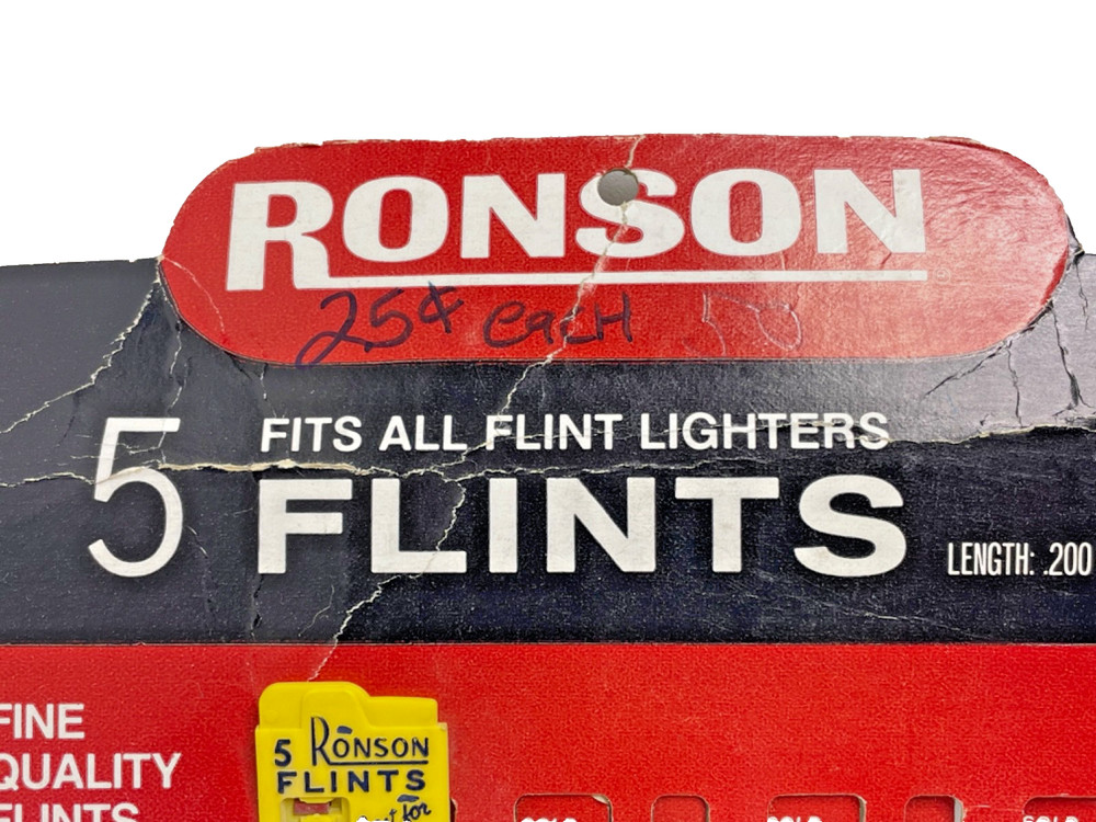 Vintage Robson Flints Store Display