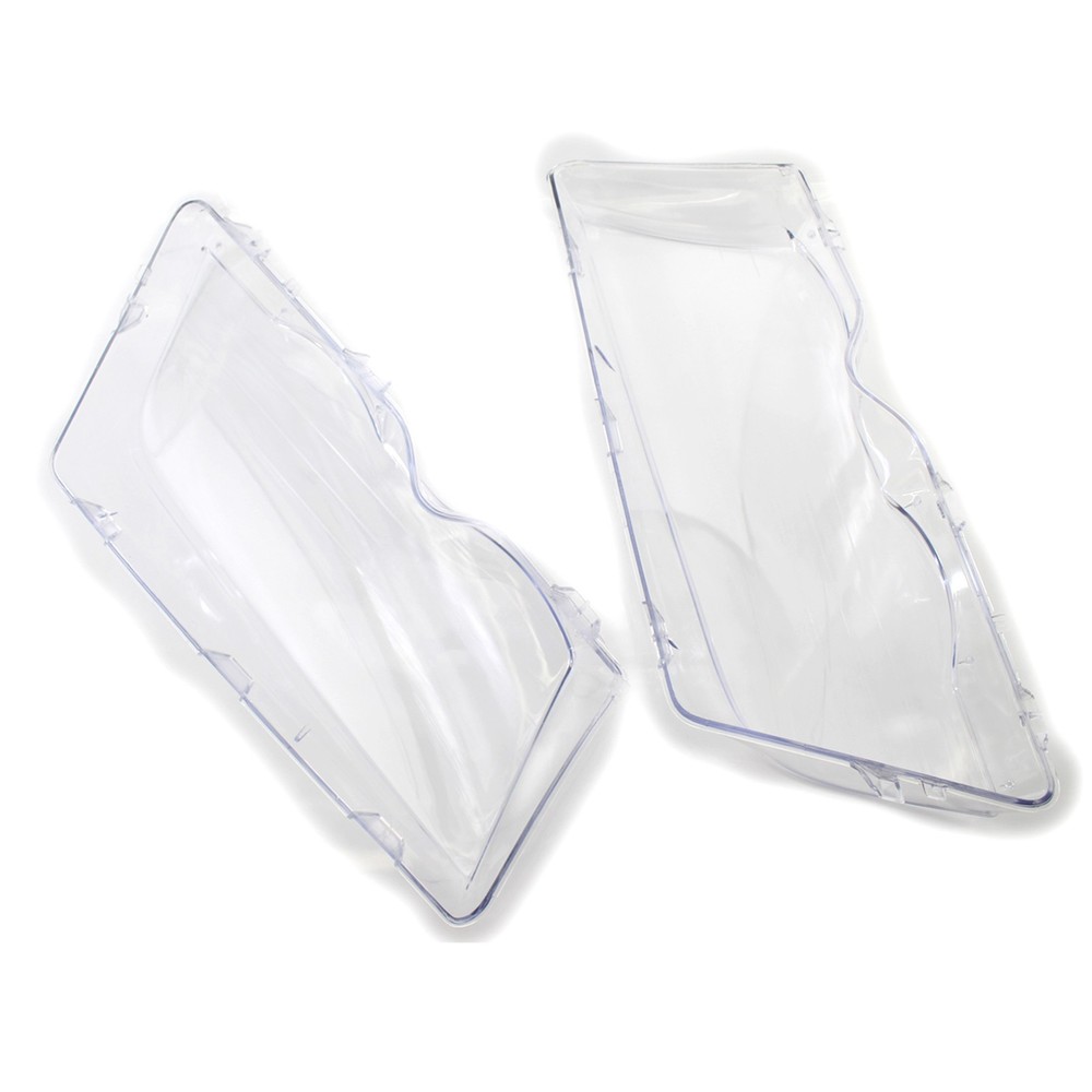 1 Pair Left Right Headlight Headlamp Clear Lens Cover Replacement E46 3