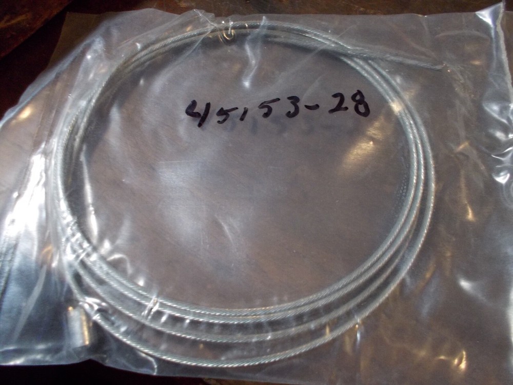 Harley Davidson 45153-28 Front Brake Cables 2ea.