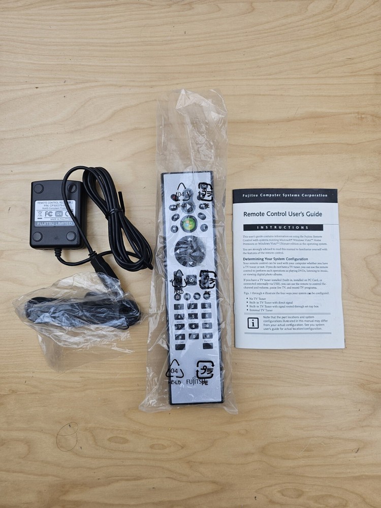 Fujitzu Remote,IR Receiver, IR Blaster & Instructions New Kit CP3003-01