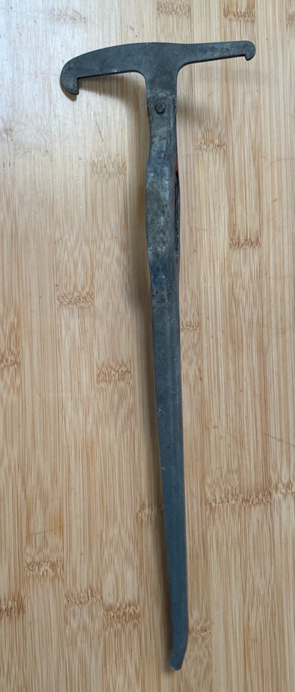 Vintage Automotive Scraper Puller 2 Sided Hook 15" Long
