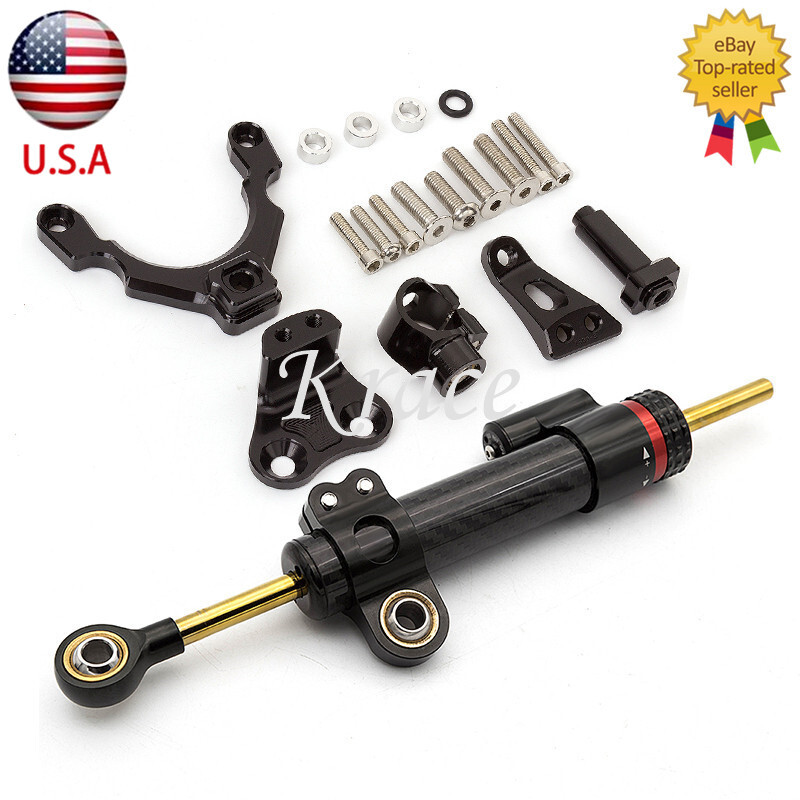 For Z900 2017 2018 2019 2020-2025 Steering Damper Bracket Mount Kit Stabilizer