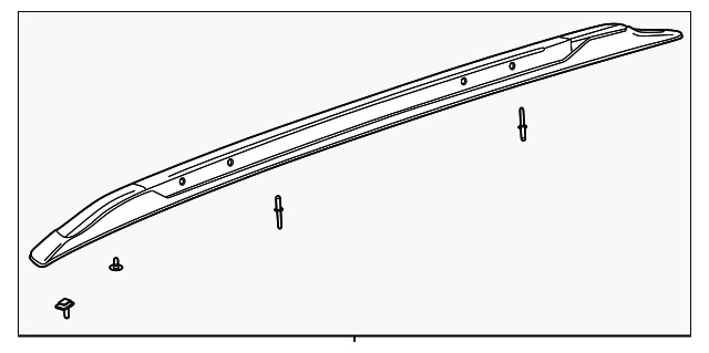 Genuine GM Side Rail 42817331