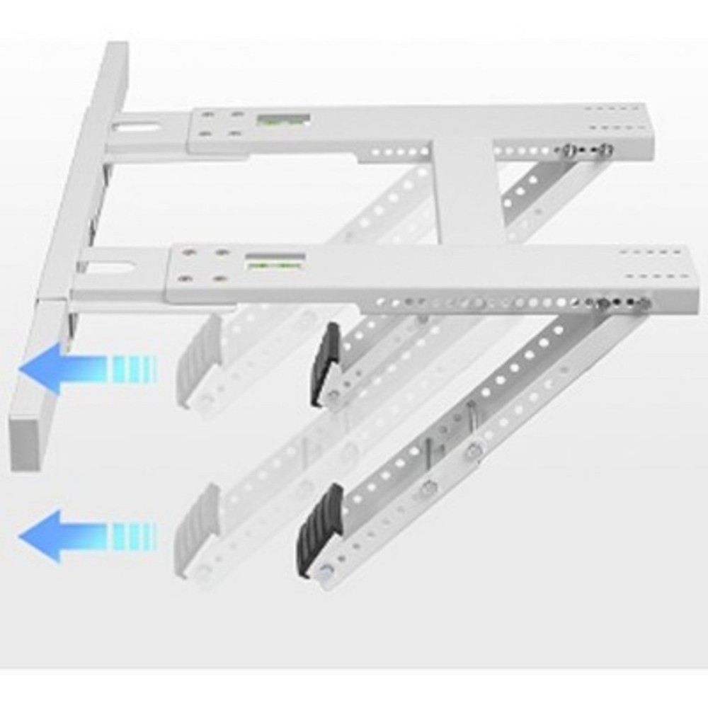 No Drilling Air Conditioner Support Bracket Window AC Bracket Stand Adjustable
