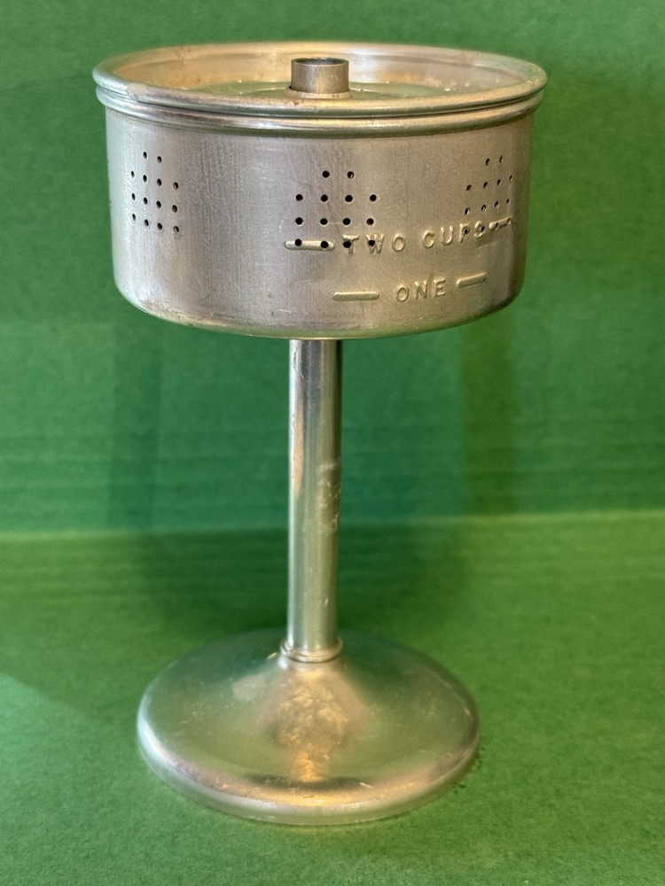 Vintage Two Cup Aluminum Coffe Maker