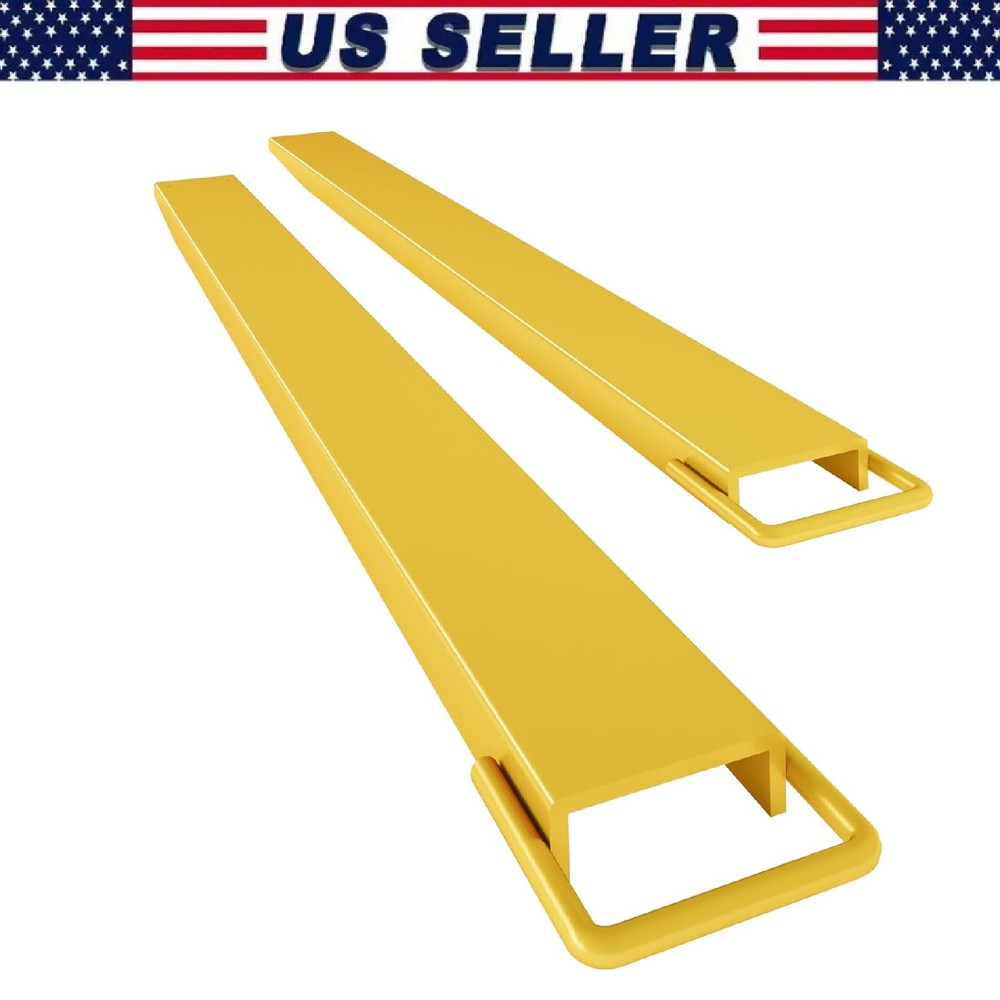 Pallet Forklift Extensions, 84"x4.5" Fork Extensions Heavy Duty Fork Extensions