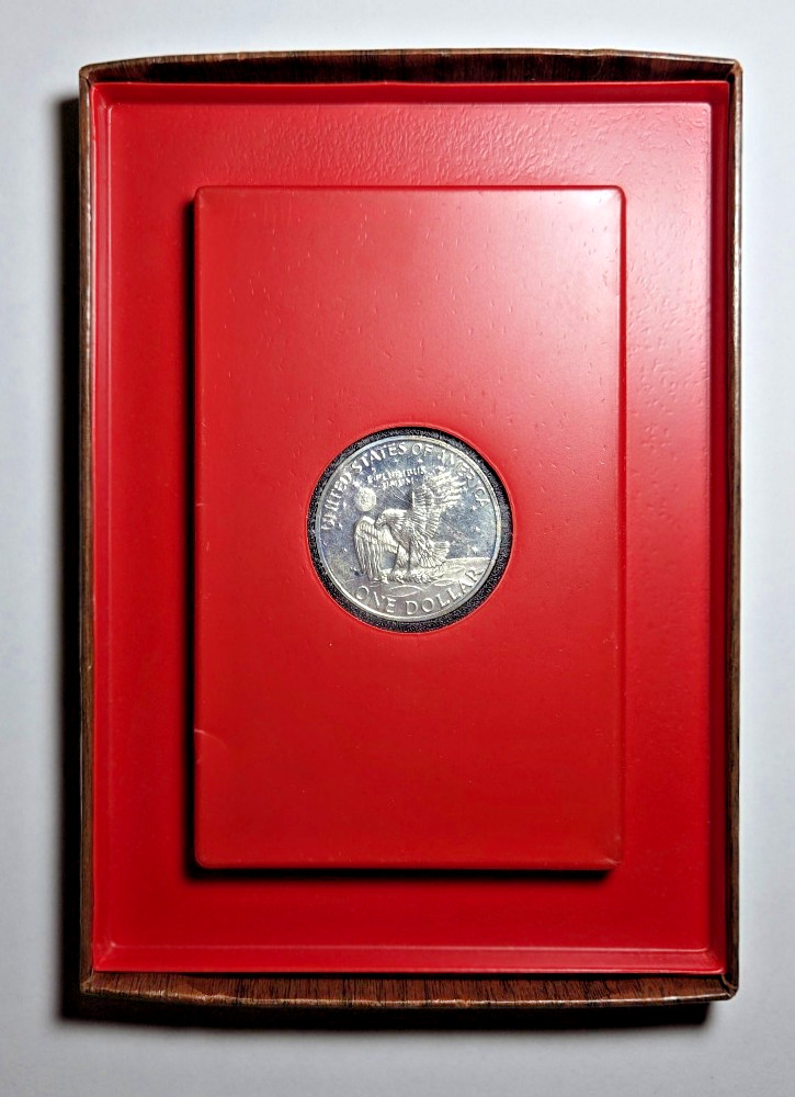 1971-s Silver (40%) Eisenhower Dollar Proof in Original Case
