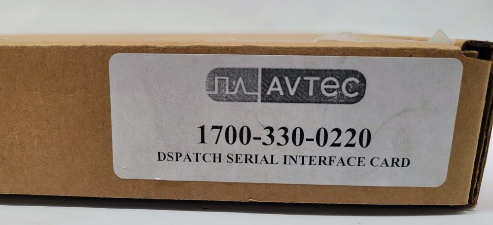 AVTEC 1700-330-0210 DSPatch Data Server Card