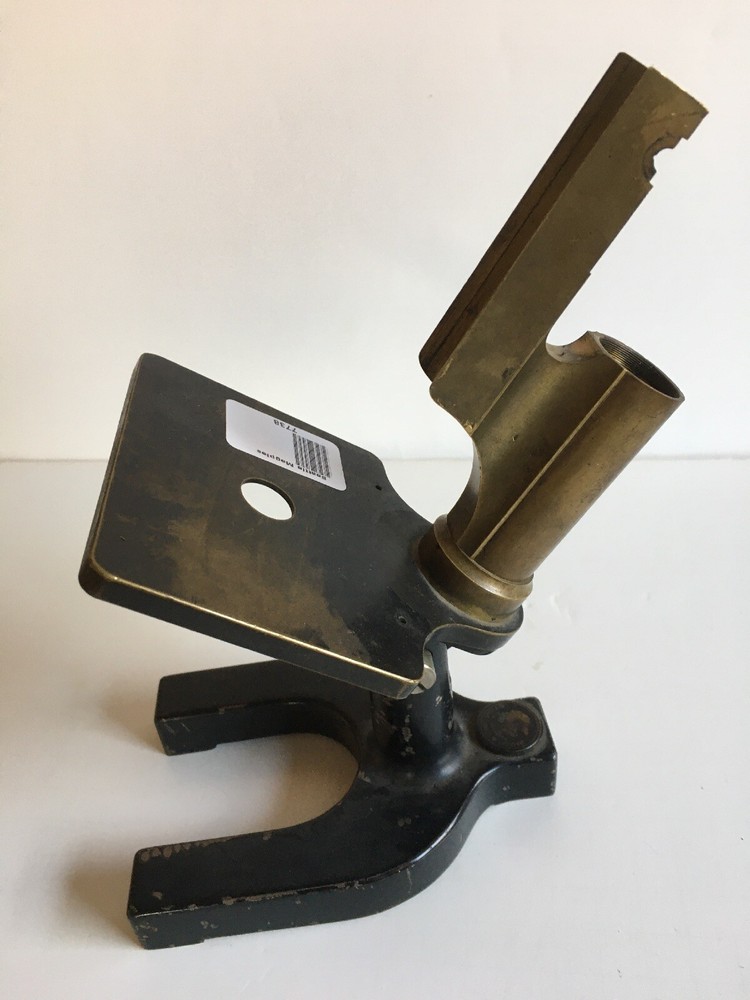 Vintage Bausch and Lomb microscope brass base - 62381