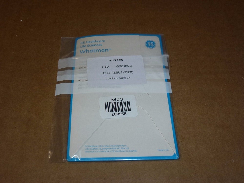 WATERS Lens Tissue, 50/pkg [6063165-S]  #209255-H4
