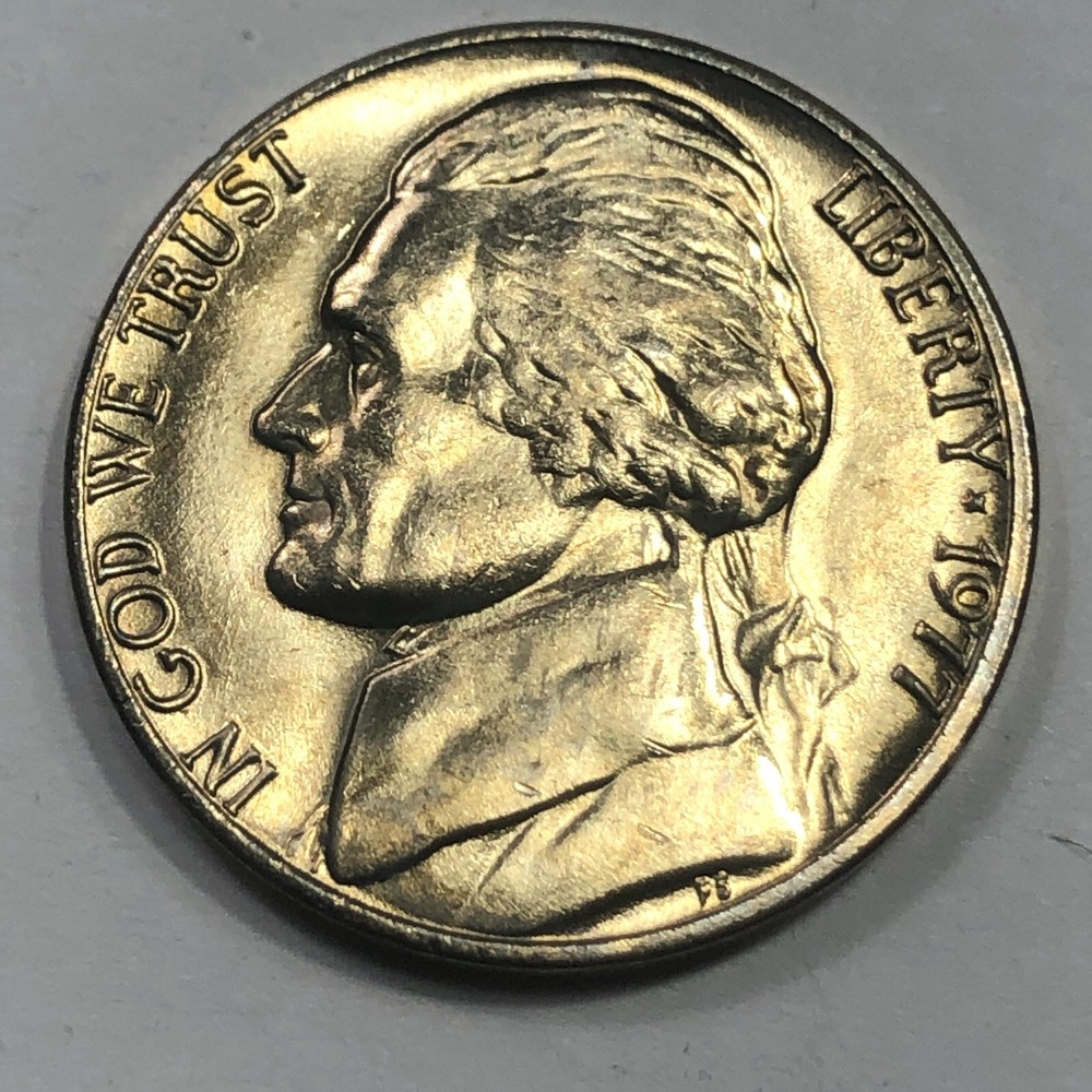 1977 P - Jefferson 5 cent - Uncirculated