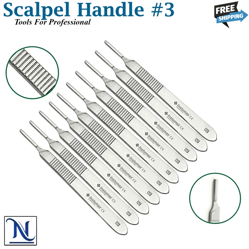 Scalpel Scale Handle #3 BP Handle Blade Holder Surgical Veterinary Lab