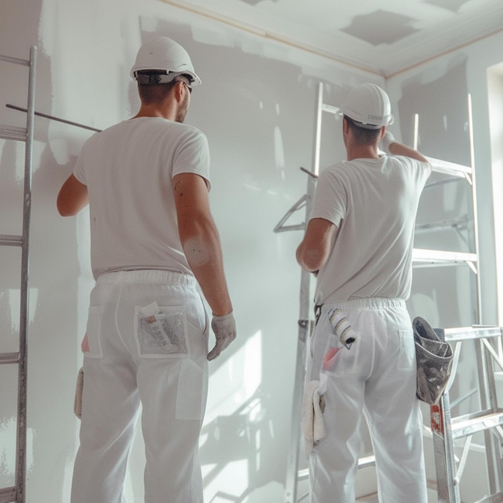 2 Pcs Pullover Painter's Pants with 6 Pockets Plus Hammer Loop Pants for All ...