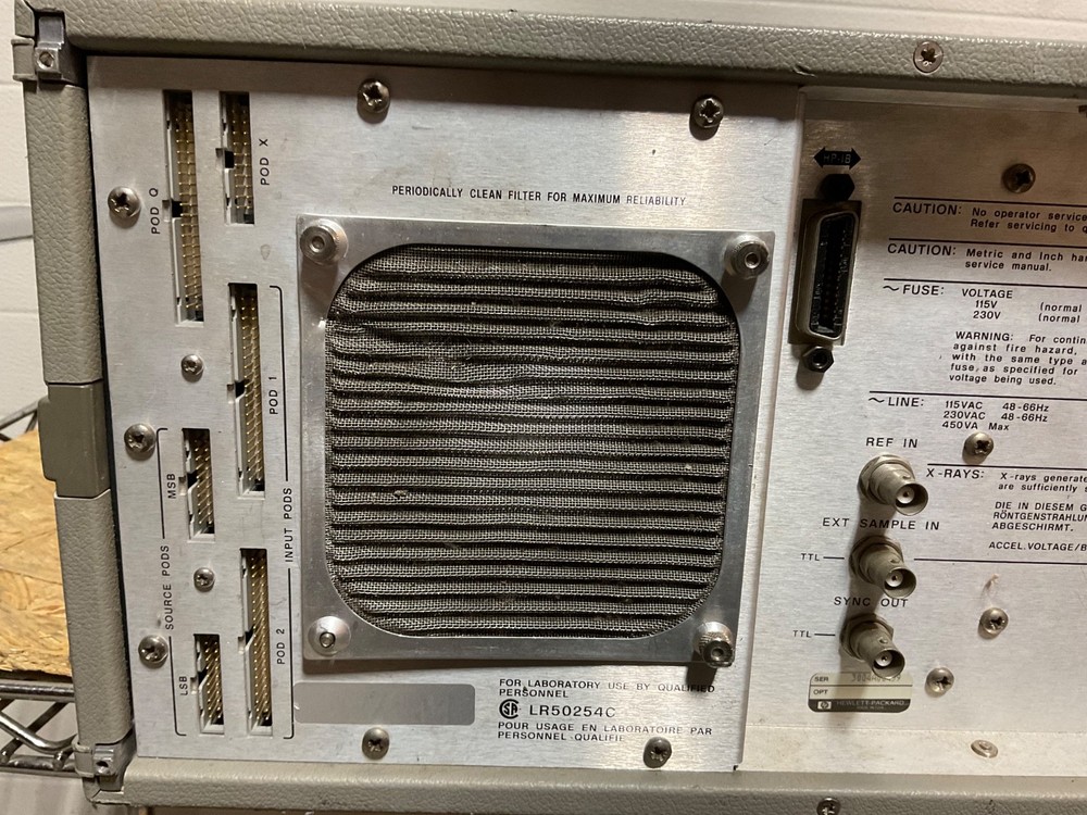 Agilent Hewlett Packard HP 3563A Control System Analyzer