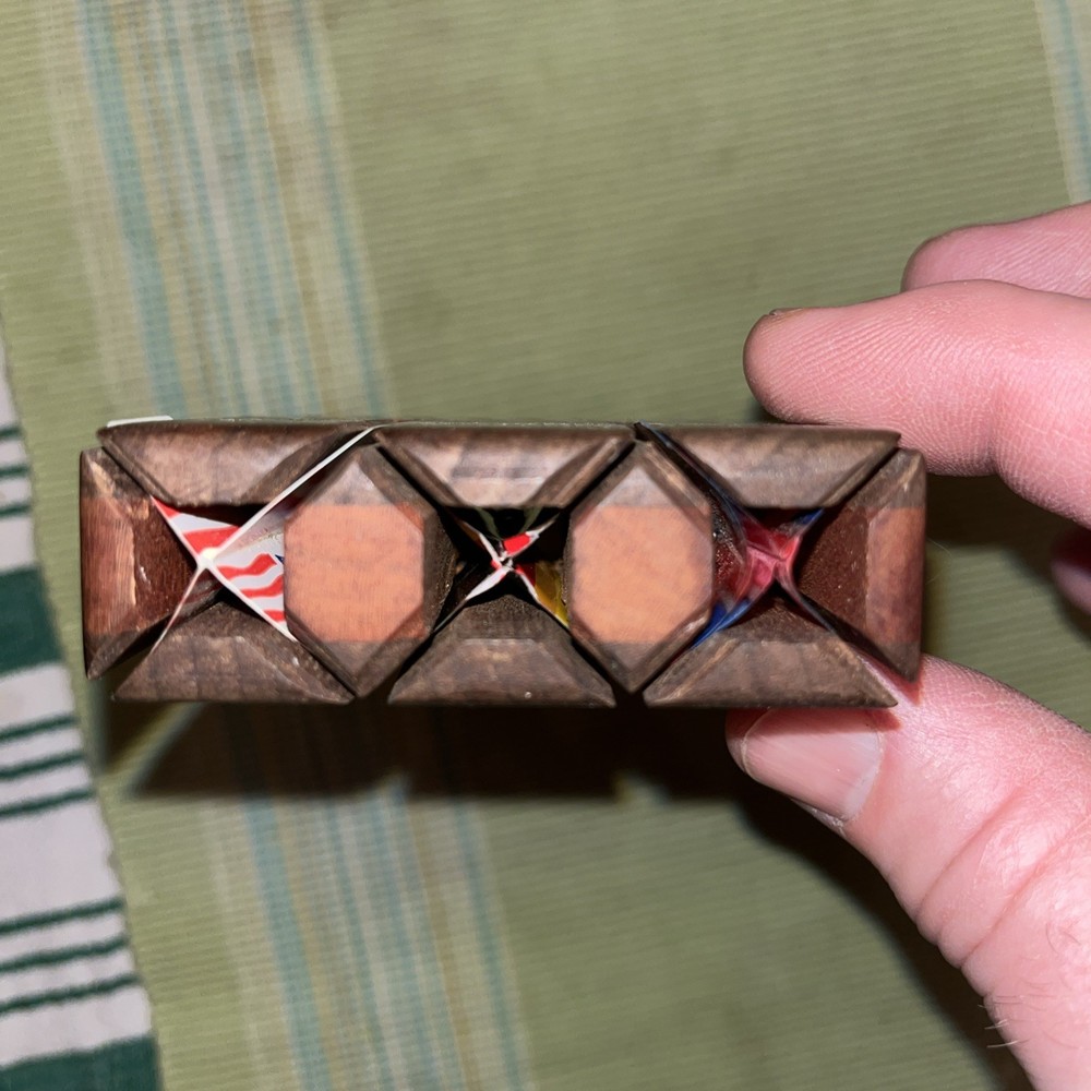 Dart Holder. Wood. Holds 3 Darts.