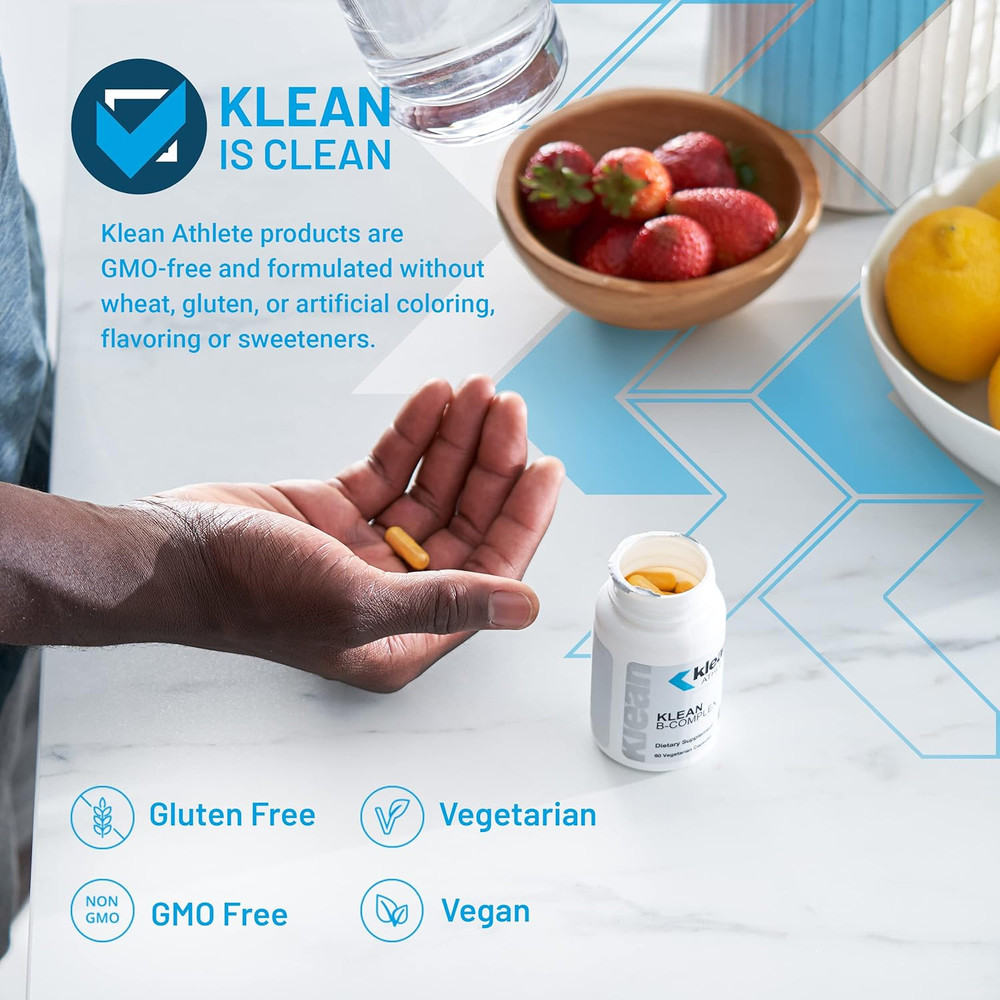 Klean B-Complex | Supports Energy Production, Cardiovascular Function, and No...