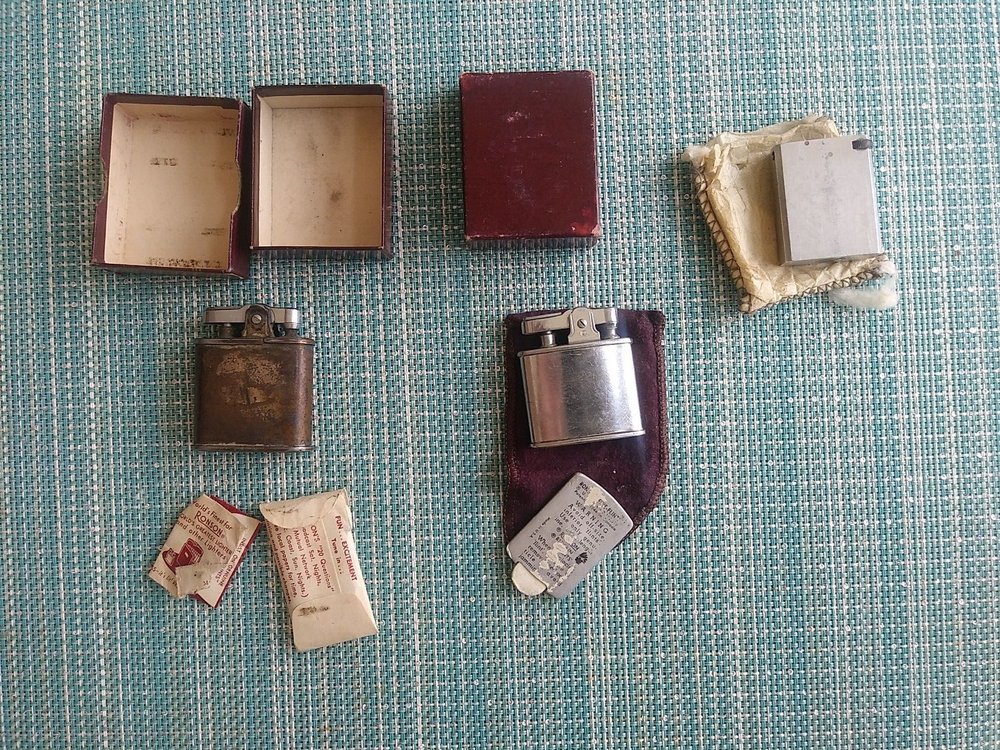 Vintage RONSON LIGHTERS and 1 unmarked lighter LOT