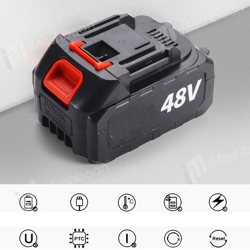 48V Cordless Polisher 5" Car Detailing Buffer & Sander & Drill Machine Battery
