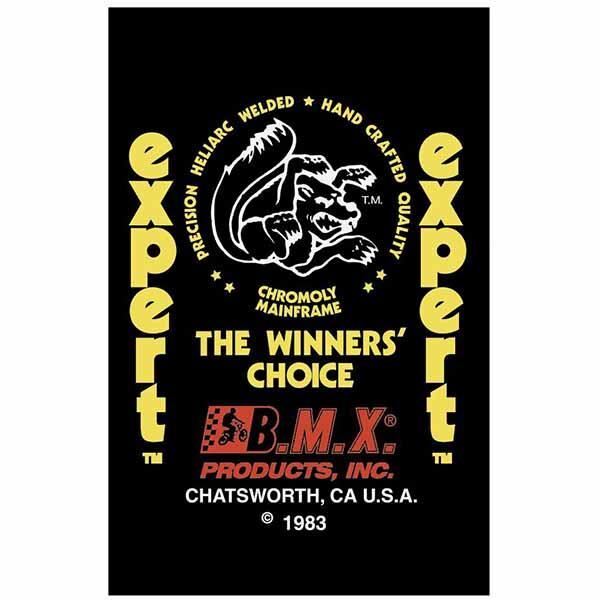1983 Mongoose - Expert decal set - yellow