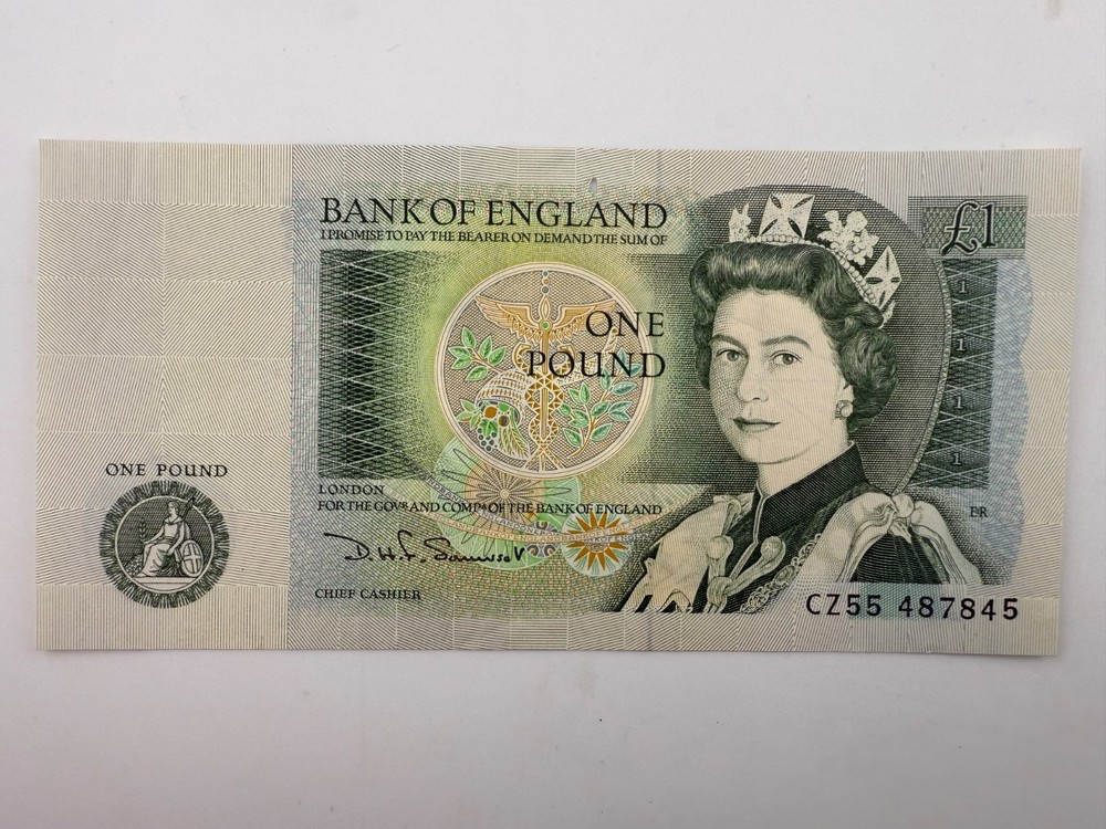 1981-84 England 1 Pound P377b UNC Banknote SPC1278